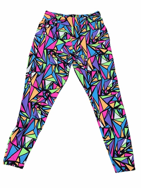 Rolita Couture Pants - Rolita Couture Love Me Mosaic Leggings XL Festival Rave EDM Athleisure Yoga